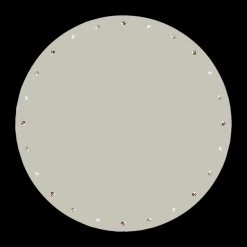 Christmas Hearts Embroidery Juletræstæppe