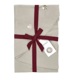 Christmas Hearts Embroidery Juletræstæppe