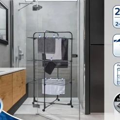 Classic Tower 270 Black Tørrestativ