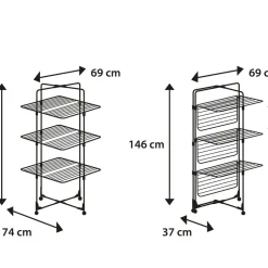 Classic Tower 340 Tørrestativ
