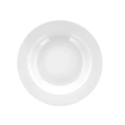 Eventail Tallerken dyb med fane