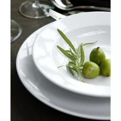 Eventail Tallerken dyb med fane