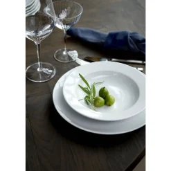 Eventail Tallerken dyb med fane