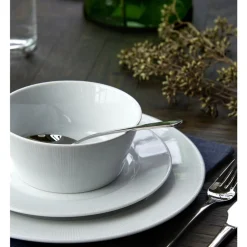 Eventail Tallerken flad med fane