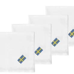 Festlig Stofservietter 4 stk.