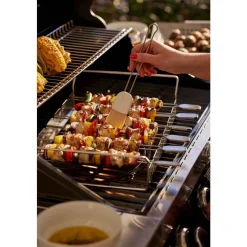 Grillspyd m. stativ 6 stk.