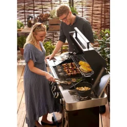 Grillspyd m. stativ 6 stk.