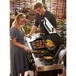 Grillspyd m. stativ 6 stk.