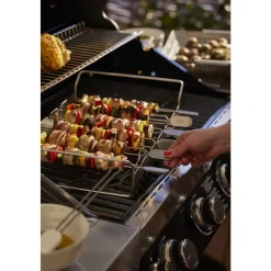 Grillspyd m. stativ 6 stk.