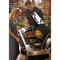 Grillspyd m. stativ 6 stk.