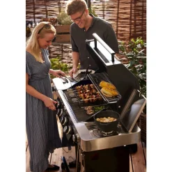 Grillspyd m. stativ 6 stk.