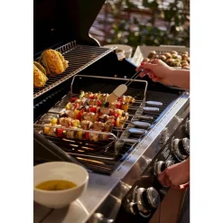 Grillspyd m. stativ 6 stk.