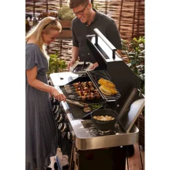 Grillspyd m. stativ 6 stk.