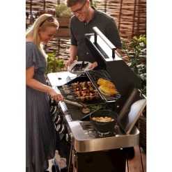 Grillspyd m. stativ 6 stk.