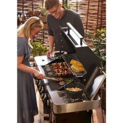 Grillspyd m. stativ 6 stk.