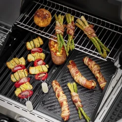 Grillspyd m. stativ 6 stk.