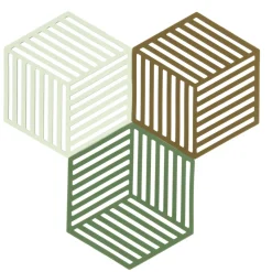 Hexagon Bordskåner 3 stk.