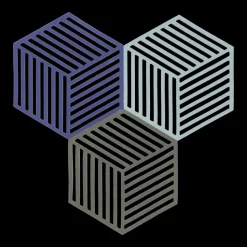 Hexagon Bordskåner 3 stk.