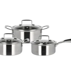 Hybrid 3ply Grydesæt m/låg 6 dele