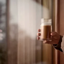 Large Dobbeltvægget glas 2 stk.