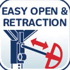 Linomatic 600 Deluxe Cover Paraplytørrestativ