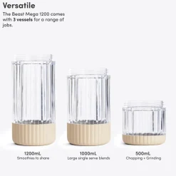 Mega Plus Blender 1200 watt