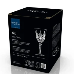 Melodia Snapseglas 4 stk.