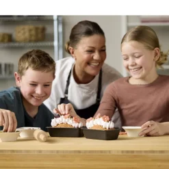 Mini-brødformsæt m. kagerulle 3 dele