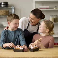 Mini-brødformsæt m. kagerulle 3 dele