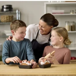 Mini-brødformsæt m. kagerulle 3 dele