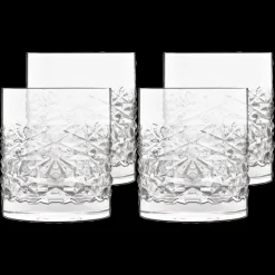 Mixology Textures Vandglas/whiskyglas 4 stk.
