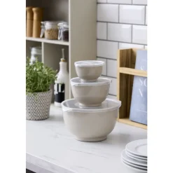 NEW Margrethe Røreskålesæt 6 dele 6 dele