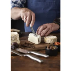Ostebræt med 3 knive