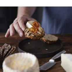 Ostebræt med 3 knive