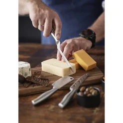 Ostebræt med 3 knive