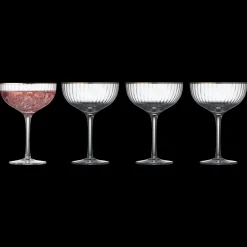 Palermo Gold Cocktailglas 4 stk.