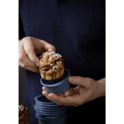 Pecan Cupcake-/Kanelsnegleform 6 stk.