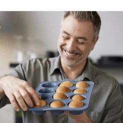 Pecan Muffinform til 12 stk.