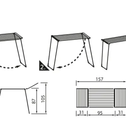 Pegasus 180 Plus Tørrestativ