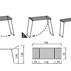 Pegasus 180 Solid Maxx Tørrestativ