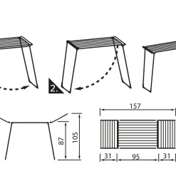Pegasus 150 Tørrestativ