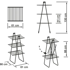 Pegasus Tower 190 Tørrestativ