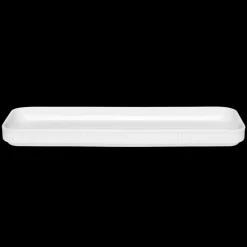 Plissé Fad rektangulært