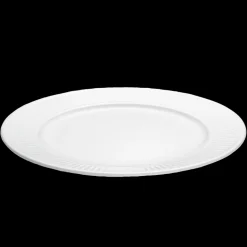 Plissé Tallerken flad