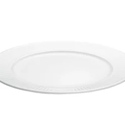 Plissé Tallerken flad