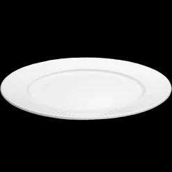 Plissé Tallerken flad