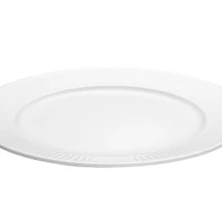 Plissé Tallerken flad