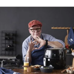 Rund Silikoneform til airfryer