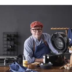 Rund Silikoneform til airfryer