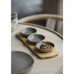 Shoku Bambusbakke med 3 skåle